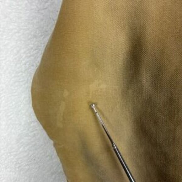 Carhartt Detroit Jacket Blanket Lined Mens Small J01 6BLJ BRN Brown - Picture 9 of 16